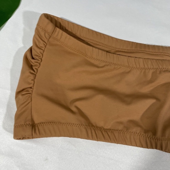 NEW Nubian Skin [ Small ] Naked Bandeau Bra in‎ Cafe au Lait - Picture 9 of 10